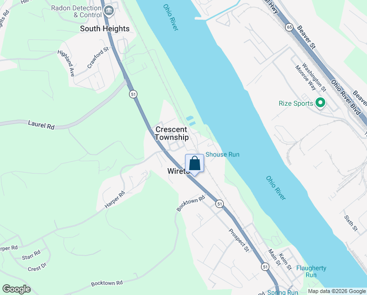 map of restaurants, bars, coffee shops, grocery stores, and more near 1276 Hindmarch Street in Glenwillard