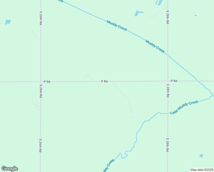 map of restaurants, bars, coffee shops, grocery stores, and more near 2704 P Road in Syracuse