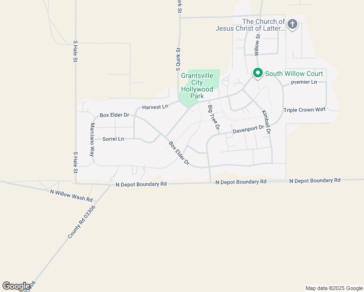 map of restaurants, bars, coffee shops, grocery stores, and more near 1148 Alexander Ct in Grantsville