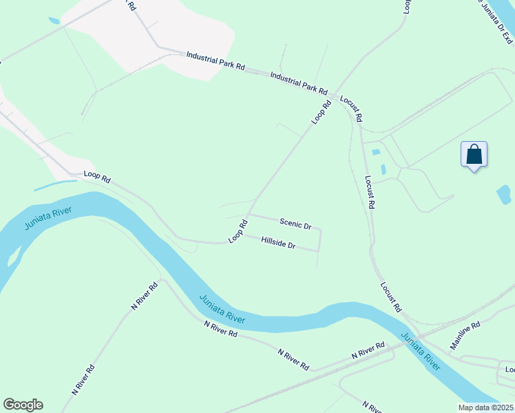 map of restaurants, bars, coffee shops, grocery stores, and more near 690 Loop Road in Lewistown