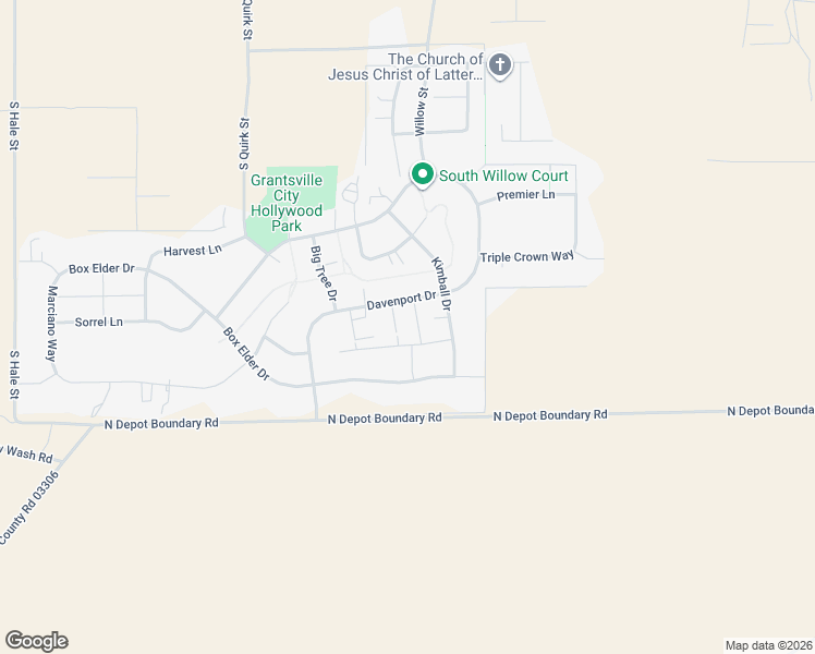 map of restaurants, bars, coffee shops, grocery stores, and more near 1151 Chokecherry Circle in Grantsville