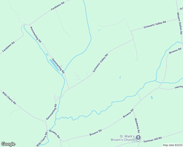 map of restaurants, bars, coffee shops, grocery stores, and more near 968 Schwartz Valley Road in Schuylkill Haven