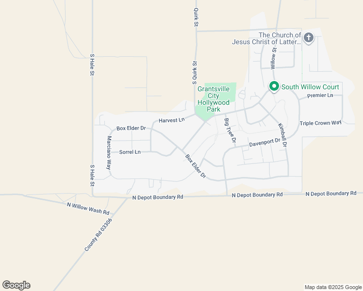 map of restaurants, bars, coffee shops, grocery stores, and more near 1108 Legrand Drive in Grantsville