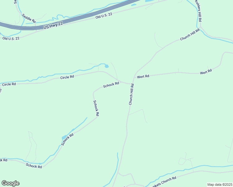 map of restaurants, bars, coffee shops, grocery stores, and more near 156 Church Hill Road in Lenhartsville