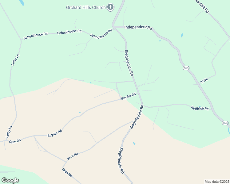 map of restaurants, bars, coffee shops, grocery stores, and more near 1632 Ashley Court in Kutztown