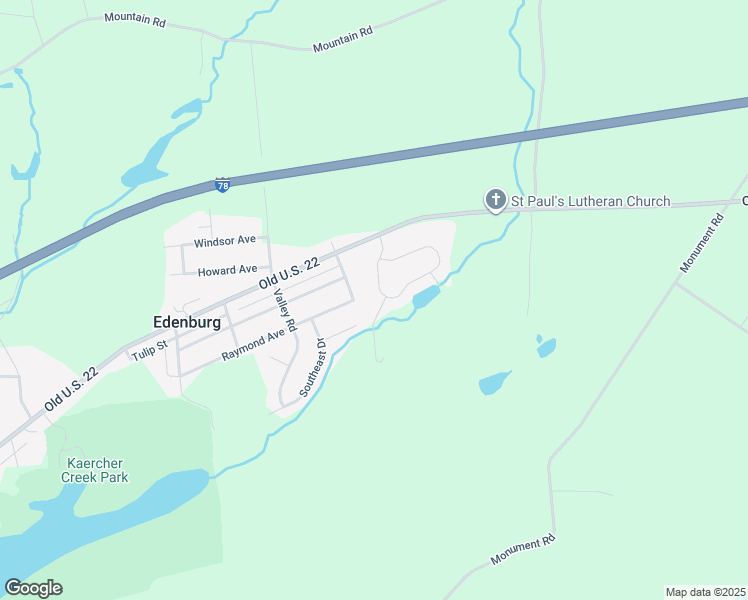 map of restaurants, bars, coffee shops, grocery stores, and more near 138 East Court in Hamburg