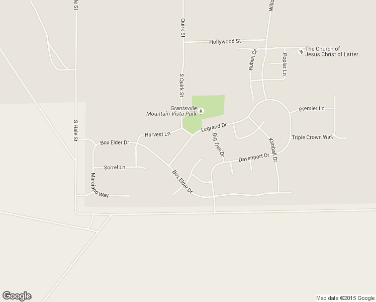 map of restaurants, bars, coffee shops, grocery stores, and more near 1069 Legrand Dr in Grantsville