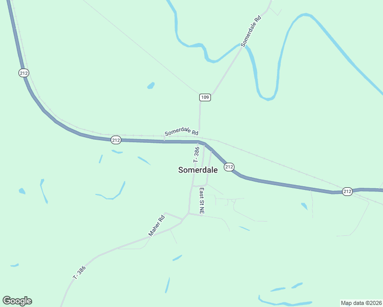 map of restaurants, bars, coffee shops, grocery stores, and more near 6226 T- 386 in Mineral City