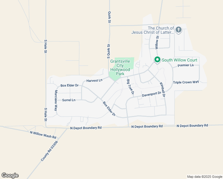 map of restaurants, bars, coffee shops, grocery stores, and more near 1069 Legrand Drive in Grantsville