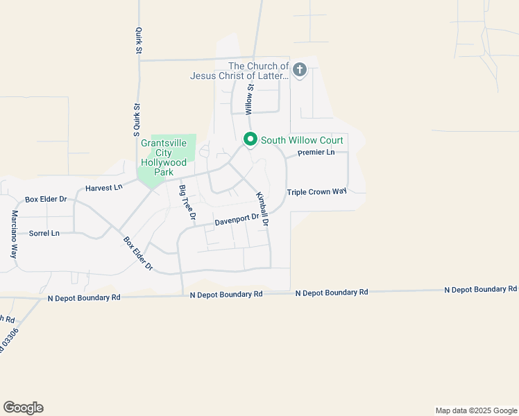 map of restaurants, bars, coffee shops, grocery stores, and more near 1090 Kimball Dr in Grantsville