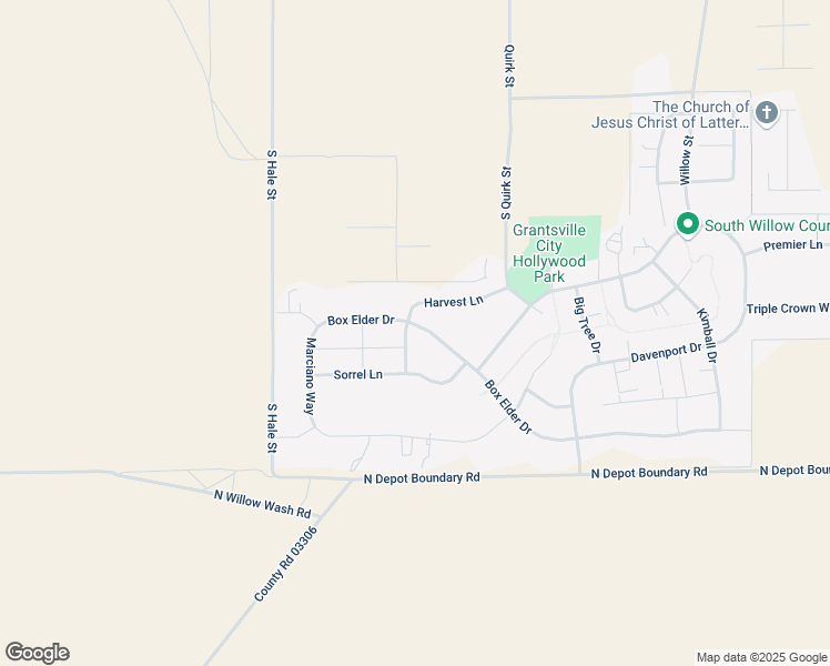map of restaurants, bars, coffee shops, grocery stores, and more near 122 Box Elder Drive in Grantsville