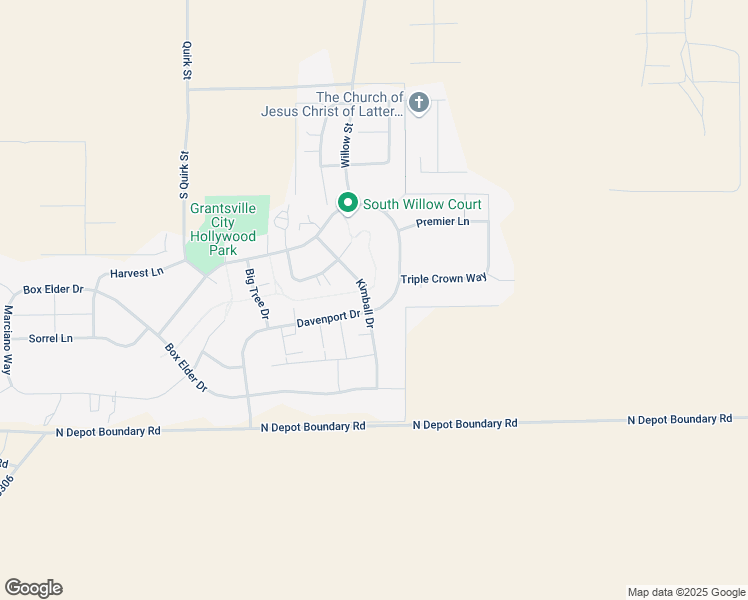 map of restaurants, bars, coffee shops, grocery stores, and more near 1090 Kimball Drive in Grantsville