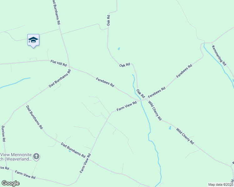 map of restaurants, bars, coffee shops, grocery stores, and more near 42 Ferebees Road in Pine Grove