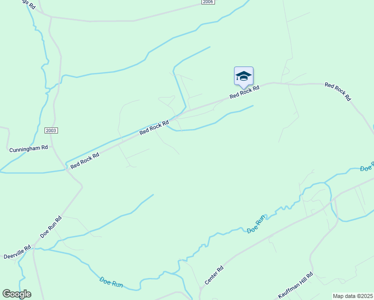 map of restaurants, bars, coffee shops, grocery stores, and more near 75 Whitetail Drive in Mifflintown