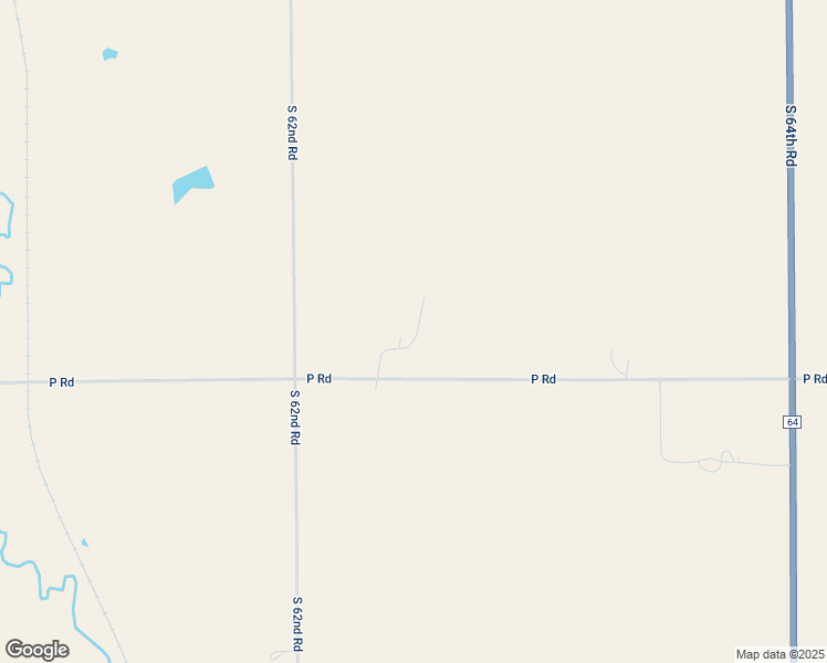 map of restaurants, bars, coffee shops, grocery stores, and more near 6243 P Road in Nebraska City