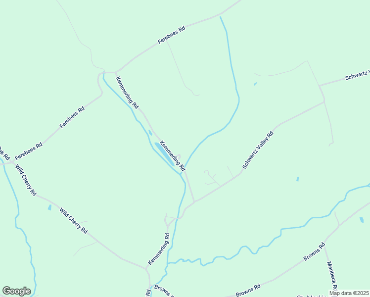 map of restaurants, bars, coffee shops, grocery stores, and more near 49 Kemmerling Road in Pine Grove