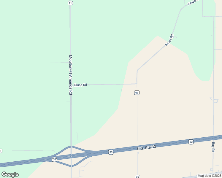 map of restaurants, bars, coffee shops, grocery stores, and more near 08304 Kruse Road in Wapakoneta