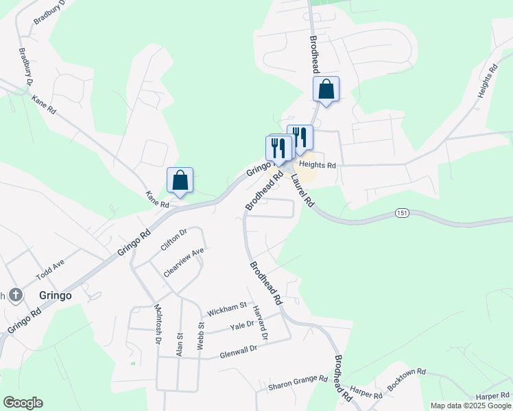 2020 Brodhead Road, Aliquippa PA Walk Score