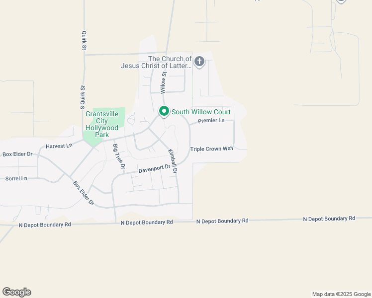 map of restaurants, bars, coffee shops, grocery stores, and more near 1072 Davenport Drive in Grantsville