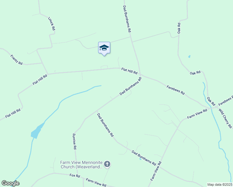 map of restaurants, bars, coffee shops, grocery stores, and more near 196 Dad Burnhams Road in Pine Grove