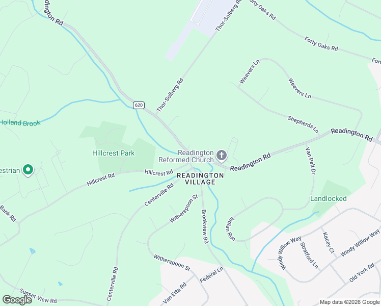 map of restaurants, bars, coffee shops, grocery stores, and more near in Readington Township