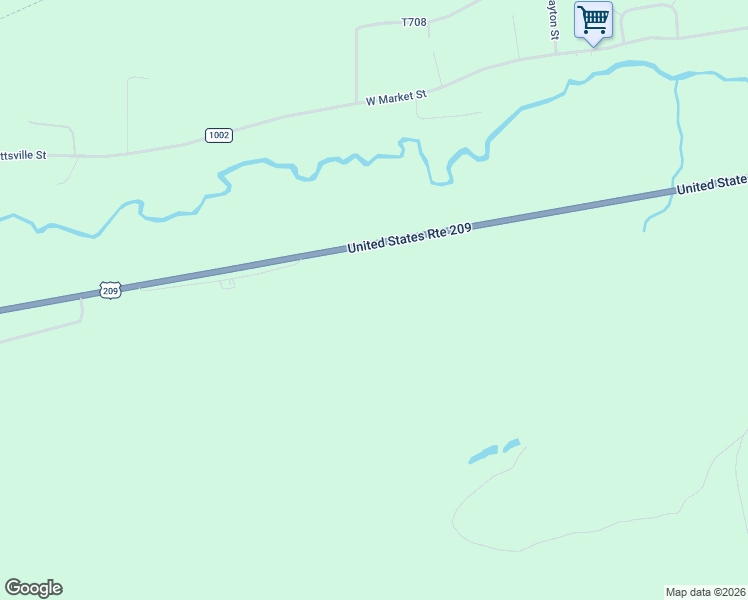 map of restaurants, bars, coffee shops, grocery stores, and more near L2 RR 209 in Lykens