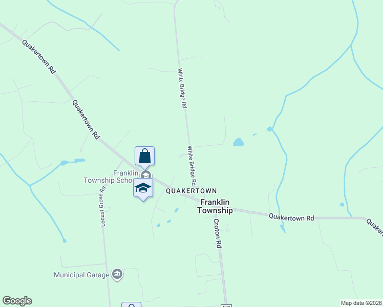 map of restaurants, bars, coffee shops, grocery stores, and more near 287 White Bridge Road in Franklin