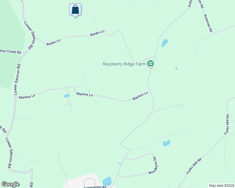 map of restaurants, bars, coffee shops, grocery stores, and more near 3275 Martins Lane in Hellertown