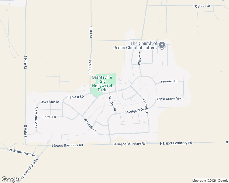map of restaurants, bars, coffee shops, grocery stores, and more near 1079 Legrand Drive in Grantsville
