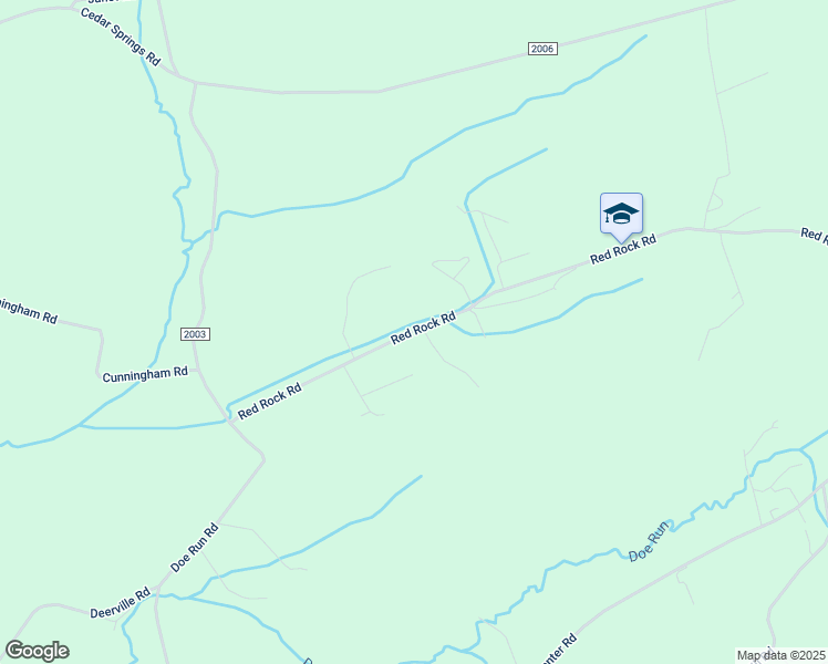 map of restaurants, bars, coffee shops, grocery stores, and more near 75 Whitetail Drive in Mifflintown