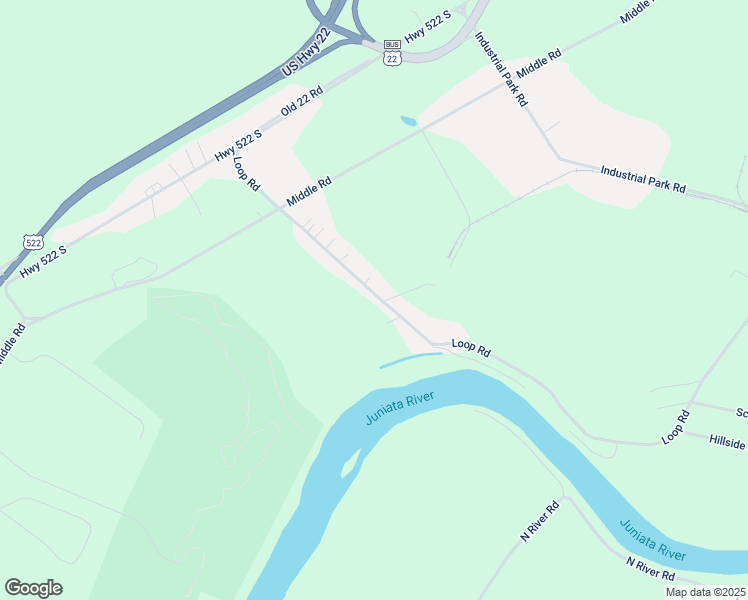 map of restaurants, bars, coffee shops, grocery stores, and more near 240 Loop Road in Lewistown