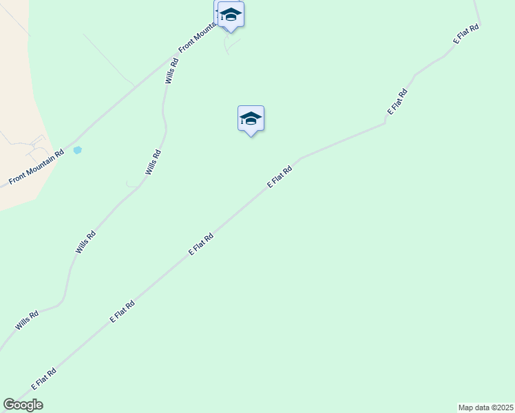 map of restaurants, bars, coffee shops, grocery stores, and more near 660 East Flat Road in Belleville