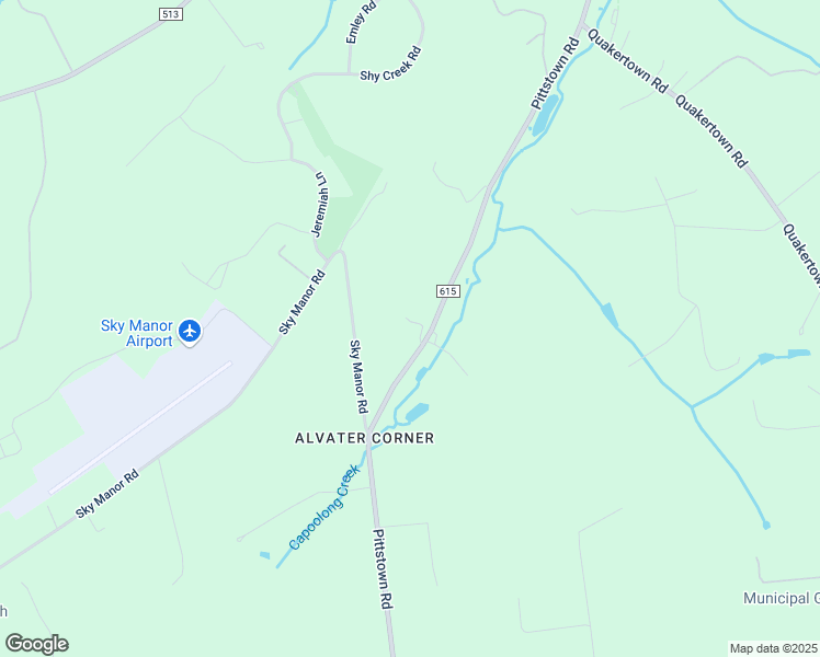 map of restaurants, bars, coffee shops, grocery stores, and more near 442 Pittstown Road in Franklin Township