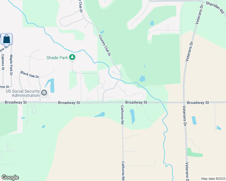 map of restaurants, bars, coffee shops, grocery stores, and more near 110 Country Club Drive in Pekin
