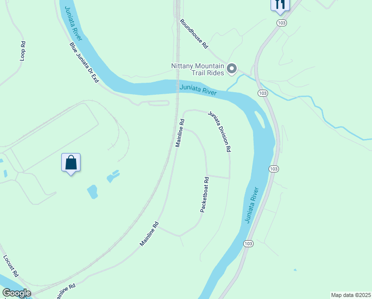map of restaurants, bars, coffee shops, grocery stores, and more near 508 Mainline Road in Lewistown