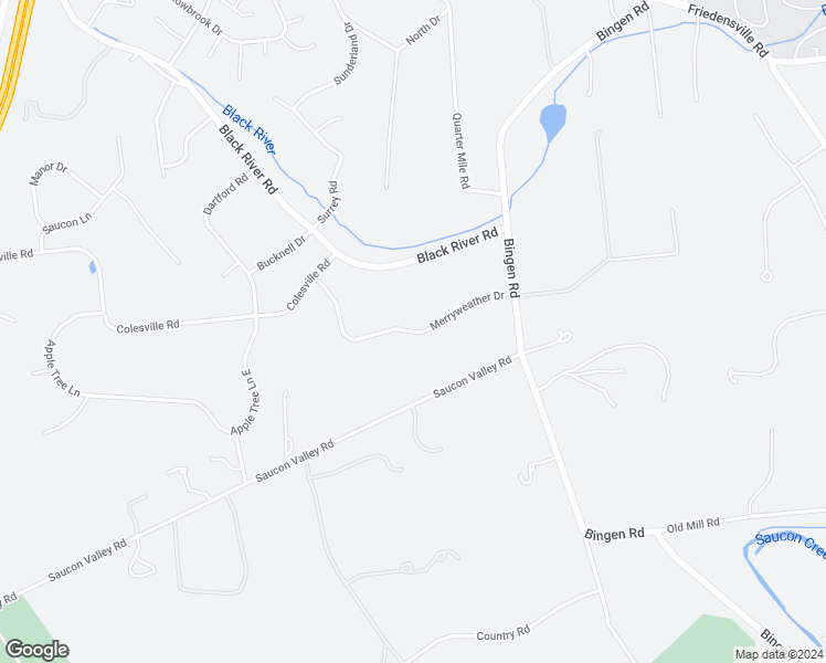 map of restaurants, bars, coffee shops, grocery stores, and more near 1593 Merryweather Drive in Bethlehem