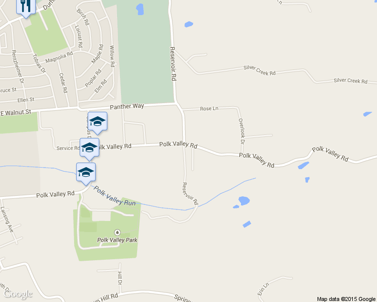 map of restaurants, bars, coffee shops, grocery stores, and more near 1842 Timber Lane in Hellertown