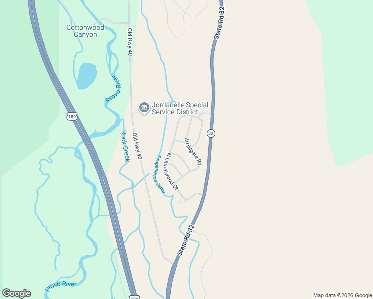 map of restaurants, bars, coffee shops, grocery stores, and more near 5207 North Oldgate Road in Heber City