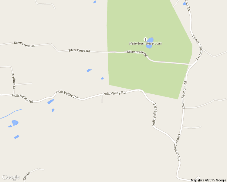 map of restaurants, bars, coffee shops, grocery stores, and more near 2395 Polk Valley Road in Hellertown
