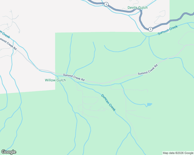 map of restaurants, bars, coffee shops, grocery stores, and more near Summit Creek Road in Hayfork