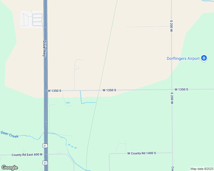 map of restaurants, bars, coffee shops, grocery stores, and more near 2504 West 1350 South in Bunker Hill