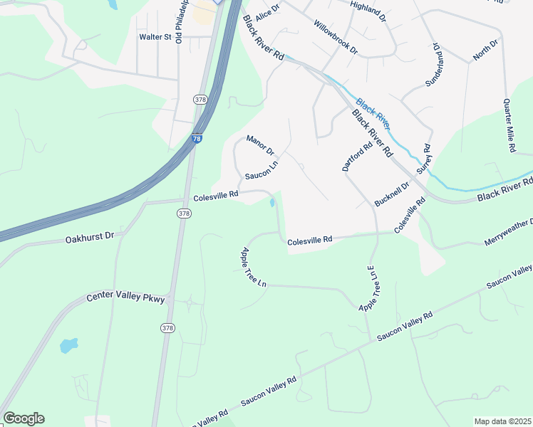 map of restaurants, bars, coffee shops, grocery stores, and more near 1466 Colesville Road in Bethlehem