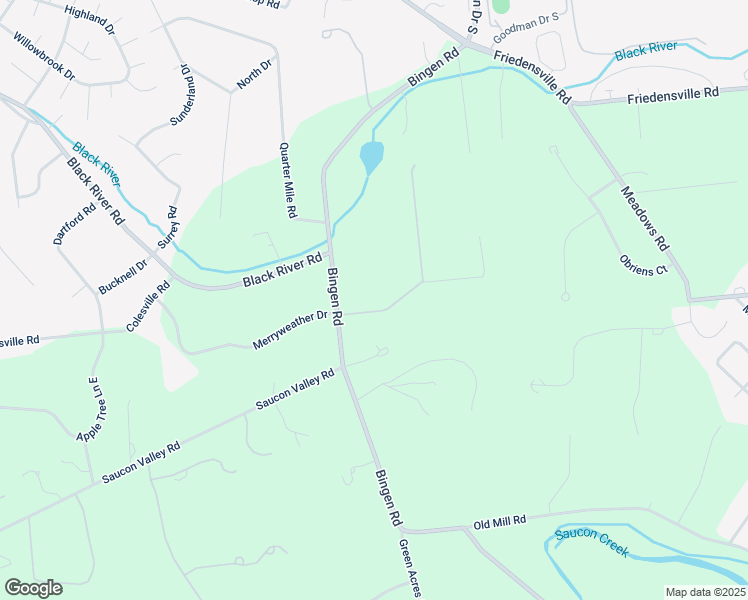 map of restaurants, bars, coffee shops, grocery stores, and more near 1655 White Acre Drive in Bethlehem