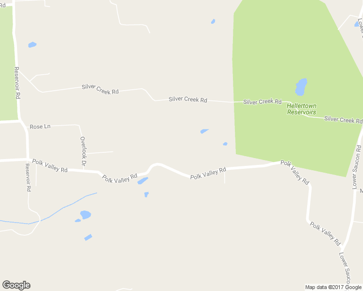 map of restaurants, bars, coffee shops, grocery stores, and more near 2341 Polk Valley Road in Hellertown