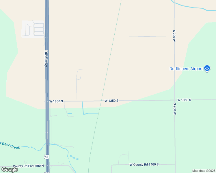 map of restaurants, bars, coffee shops, grocery stores, and more near 2504 West 1350 South in Bunker Hill