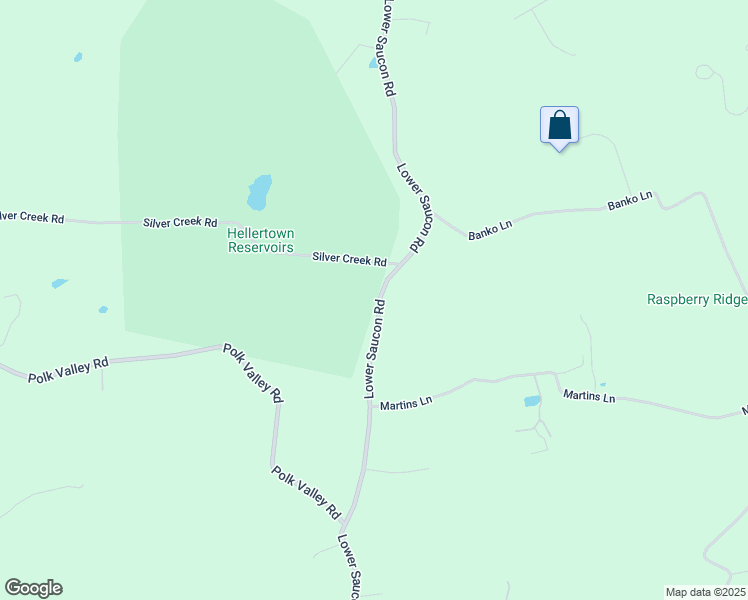 map of restaurants, bars, coffee shops, grocery stores, and more near 3460 Lower Saucon Road in Hellertown