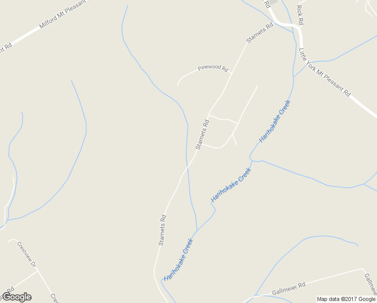 map of restaurants, bars, coffee shops, grocery stores, and more near 449 Stamets Road in Milford