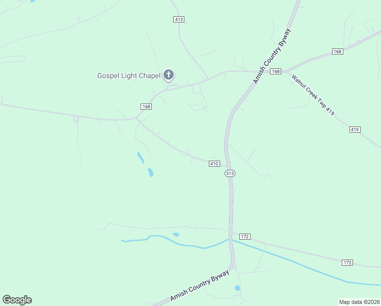 map of restaurants, bars, coffee shops, grocery stores, and more near 2701 Township Road 410 in Millersburg