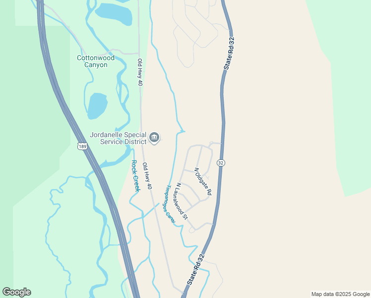 map of restaurants, bars, coffee shops, grocery stores, and more near 5329 North Lauralwood Street in Heber City