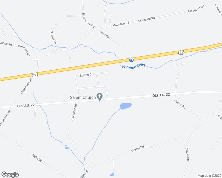 map of restaurants, bars, coffee shops, grocery stores, and more near 101 Chris Drive in Lenhartsville